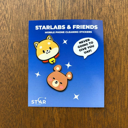 Mobile Phone Cleaning Stickers