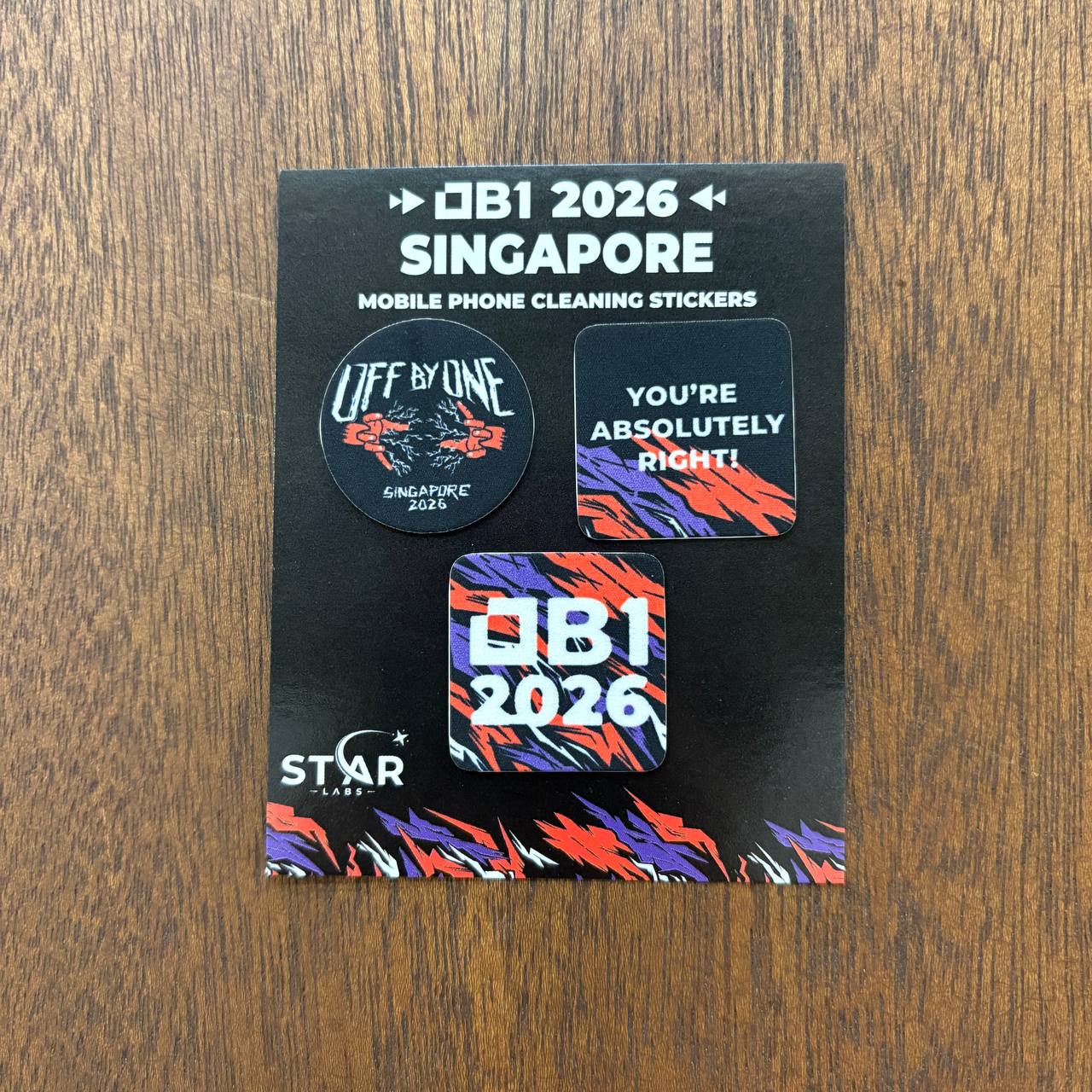 Mobile Phone Cleaning Stickers